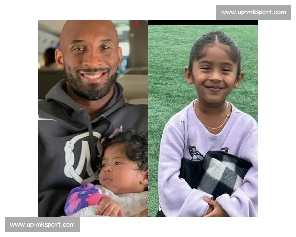 瓦妮莎晒科比旧照，三女儿公园同框，小女儿神似父亲